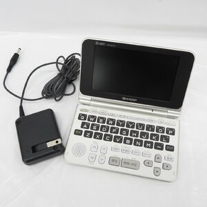 1円～【中古品】SHARP シャープ 電子辞書 Brain PW-AC110 ホワイト 11539729 0416