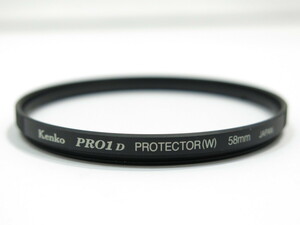 [フィルター] Kenko PRO1D PROTECTOR(W) 58mm ケンコーフィルター [YM367]