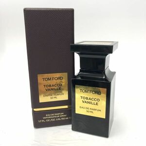 【美品】TOM FORD トムフォード タバコバニラ オードパルファム スプレィ 香水 50ml アメリカ フレグランス CFO