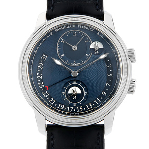 パルミジャーニ フルーリエ トリック エミスフェール レトログラード PFC901-1020001-300182 中古 メンズ 腕時計