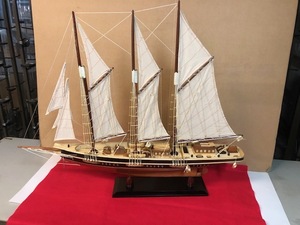 大型帆船模型　カティーサーク　組み立て済み94x76x18cm