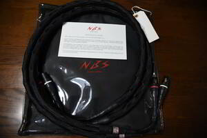 米国NBS社　BLACK LABEL Ⅱ　ラインケーブル(4-FT XLR/XLR) 米国内生産商品　世界最高峰　ＳＮ比、解像度高く実態感の有るリアルな音