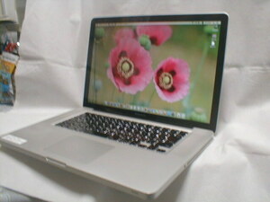 中古現状品MacBook Pro 15インチ　OS 10.13.6 i5 2.53Ghz 4GB 160GBHDD MID2010