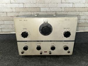 53●〇 National SWG-105 TV SWEEP GENERATOR ジェネレーター TV FM 発振器 / ナショナル 〇●