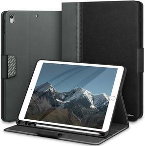 KingBlanc iPad Air 第3世代・iPad Pro 10.5 インチ 手帳型 ケース 2019/2017モデル対応 ペンシル収納 オートスリープ/スタンド機能 