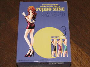 《未開封 フィギュア》LUPIN THE THIRD GROOVY BABY SHOT Ⅳ FUJIKO MINE ルパン三世 峰不二子 ver. WINE RED ワインレッド