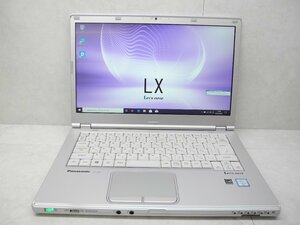 ☆1円スタート☆第6世代☆CF-LX5PDPVS.高解像度1920×1080.累積13160☆Core i5 2.40GHz/8GB/SSD256GB/無線/カメラ/Office/Win10 DtoD領域☆