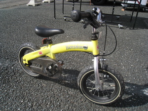 浜松市出品 Vitamin i Factory Henshin Bike へんしんバイク １２インチ 自転車 キッズ 子供用 キッズ イエロー