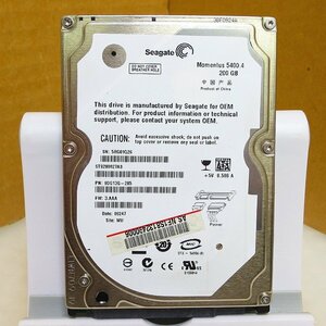 HD4635★Seagate★2.5インチHDD★200GB★ST9200827AS★即決！