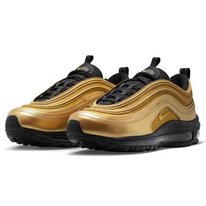 ☆NIKE WMNS AIR MAX 97 金/黒 27.5cm ナイキ ウィメンズ エア マックス 97 GOLD DX0137-700