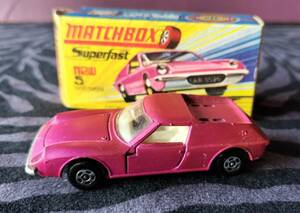 ★マッチボックス　 Super fast　 new５　『 ロータスヨーロッパ』　未使用 　元箱　MATCHBOX★