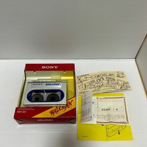 SONY WALKMAN WM-20