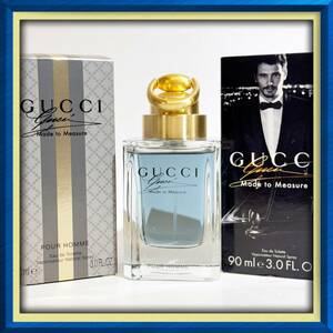 廃盤★ GUCCI グッチ★グッチバイグッチ メイドトゥメジャー オードトワレ 90ml プールオム ★残量たっぷり★