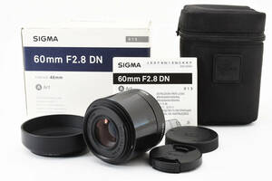 ★極上品★　シグマ SIGMA 60mm F2.8 DN ART マイクロフォーサーズ用 #a360