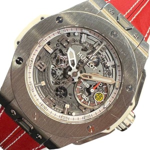 ウブロ HUBLOT ビッグ・バン フェラーリ カリフォルニア30 ジャッポーネ 401.NE.0123.VR.FJP13 チタン 腕時計 メンズ 中古