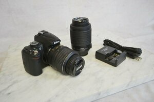 K●【現状品】Nikon D5000 ダブルズームキット デジタル一眼レフカメラ ニコン