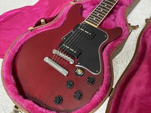 1996年製 Gibson Lespaul Special DC cherry ハードケース付 P-90 ギブソン レスポール スペシャル ダブルカッタウェイ エレキギター 