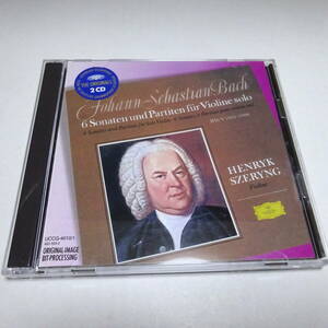 国内盤/2CD「バッハ：無伴奏ヴァイオリンのためのソナタとパルティータ(全曲) 」シェリング