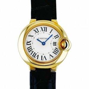 カルティエ Cartier バロンブルー W6900156 シルバー文字盤 新古品 腕時計 レディース
