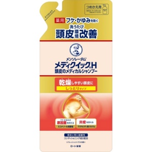 メディクイックH頭皮のメディカルシャンプーしっとりつめかえ用280mL × 24点