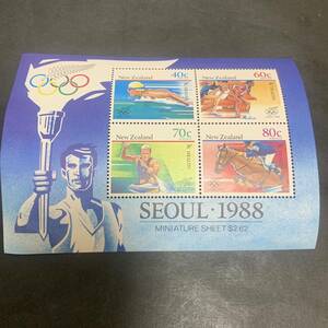 1988 健康 / ソウルオリンピック シート 美品 同封可能 ア188
