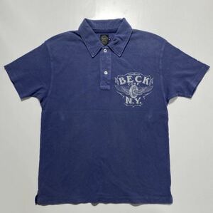 【M】TOYS MCCOY 2011 BECK RIDING TOGS POLO SHIRT トイズマッコイ 2011年製 モーターサイクル ポロシャツ ライディング トッグス R1542