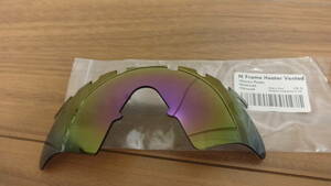 ★ オークリー エムフレームヒーター用 カスタム偏光レンズ　M FRAME HEATER VENTED PURPLE Color Polarized 