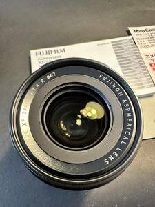 【極美品】富士フイルム　XF23mm F1.4R 1円から!