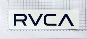 RVCA The Balance of Opposites LOGO LONGステッカー ルーカ ザ バランス オブ オポジション 23cm ロング ロゴ ステッカー