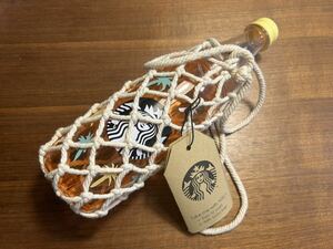 ★スターバックス【ネットバッグウォーターボトル】724ml オレンジパーム ベンティータンブラー Starbucks スタバ◎未使用＊新品＊保管品