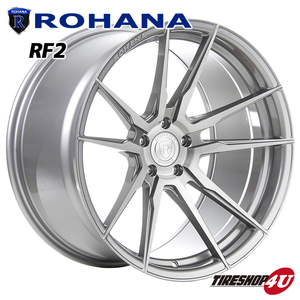 4本セット ロハナ Rohana RFX2 20X9.0J X11.0J 5/112 チタニウム 選べるタイヤ 295/25R20 など ベンツ Benz CLS63 AMG W218 Rotary Forged