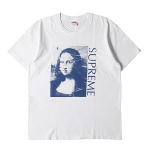 Supreme シュプリーム Tシャツ サイズ:M 18SS モナリザ グラフィック クルーネック 半袖Tシャツ Mona Lisa Tee ホワイト 白
