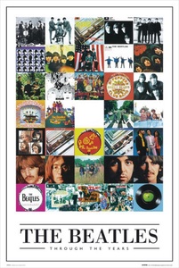 大型 ポスター「Through the Years」S679 THE BEATLES ビートルズ ジョンレノン ポールマッカートニー ジョージハリソン リンゴスター