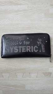 ヒステリックグラマー×ポーター　HYSTERIC GLAMOUR×PORTER　長財布　黒　送料無料