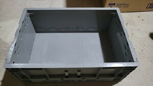 折り畳み式コンテナ 収納ボックス コンテナボックス 10個セット プラスチックフレーム 収納箱 かご 籠 2