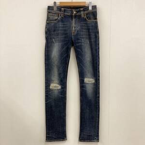 Nudie Jeans THIN FINN ダメージ加工 ストレッチ スキニージーンズ W29 スリム テーパード ヌーディージーンズ シンフィン 3040179