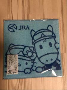 ★JRA TURFY&HELLO KITTY★タオルハンカチ★非売品★