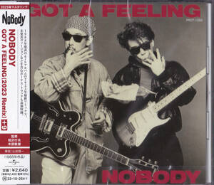 送料込即決【未開封 新品】 CD ■ NOBODY GOT A FEELING (2023 Remix)(+9)＜限定＞