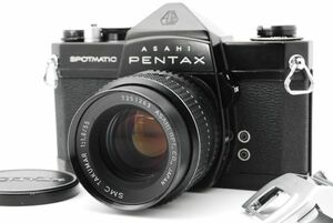 PENTAX SP B/K ボディー / SMC TAKUMAR 55mm F/1.8 標準 レンズカメラセット -006