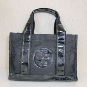 TORY BURCH トリーバーチ ナイロン ハンドバッグ きれい 美品 黒 BLACK 高級 ブランド 有名 おすすめ 大人気 ヴィンテージ レア