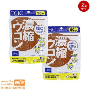 DHC 濃縮ウコン 徳用90日分追跡あり 2個セット 送料無料