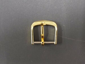 中古 セイコー シチズン カシオ 汎用 尾錠 美錠 ピンバックル 色: ゴールド 幅: 14mm 管理No.31696