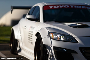 RX-8 SE3P M/C RB-STYLE リアフェンダー +80mm FRP