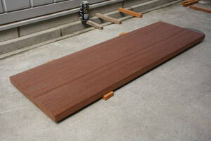 ウォルナット　ウォールナット　テーブル　棚板　無垢材　彫刻材　長さ91.3cm　幅27.6cm　厚み2.5cm
