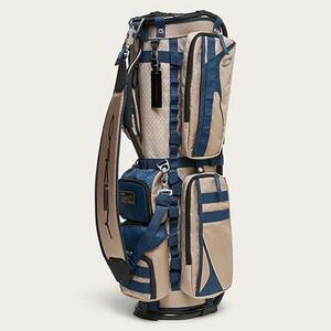 ★2024最新商品★オークリー（OAKLEY）★ICON GOLF BAG24（アイコン）★キャディーバッグ9.5型★FOF100539★CREAM/NAVY　限定品【貴重品】