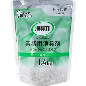 消臭力 業務用 クラッシュゲルタイプ トイレ用 詰替用 森林 1.4kg