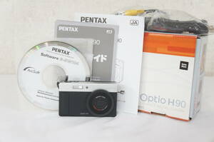 PENTAX ペンタックス Optio H90 コンパクトデジタルカメラ バッテリー 取説付き 5304266011
