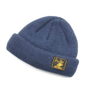 未使用 ANDFAMILYS アンドファミリー ニットキャップ SP-23121 DOUBLE ROLL RAYON CAP コットン レーヨン 日本製 NY 28007682