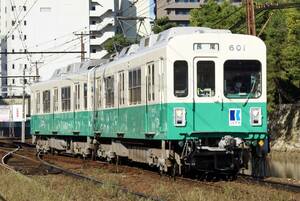 鉄道写真　高松琴平電気鉄道　長尾線　600形　Lサイズ