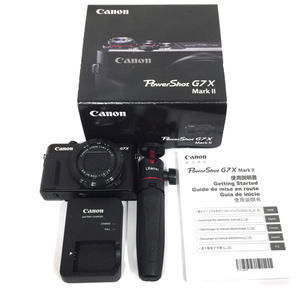 1円 CANON PowerShot G7X Mark ii 8.8-36.8mm 1:1.8-2.8 コンパクトデジタルカメラ Ｃ290001
